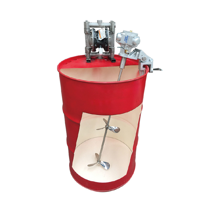 JS-AMP3 Gaston Clip-On-Pneumatikmischer mit Pumpe
