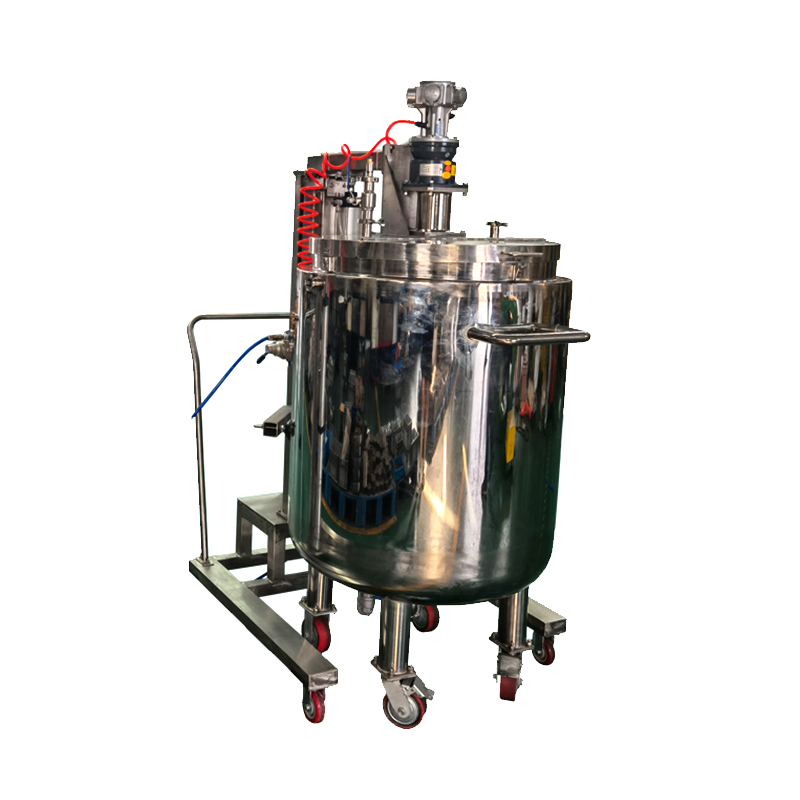 TC-AMP6-FG3 Gaston-Pneumatikmischer mit Edelstahlfass